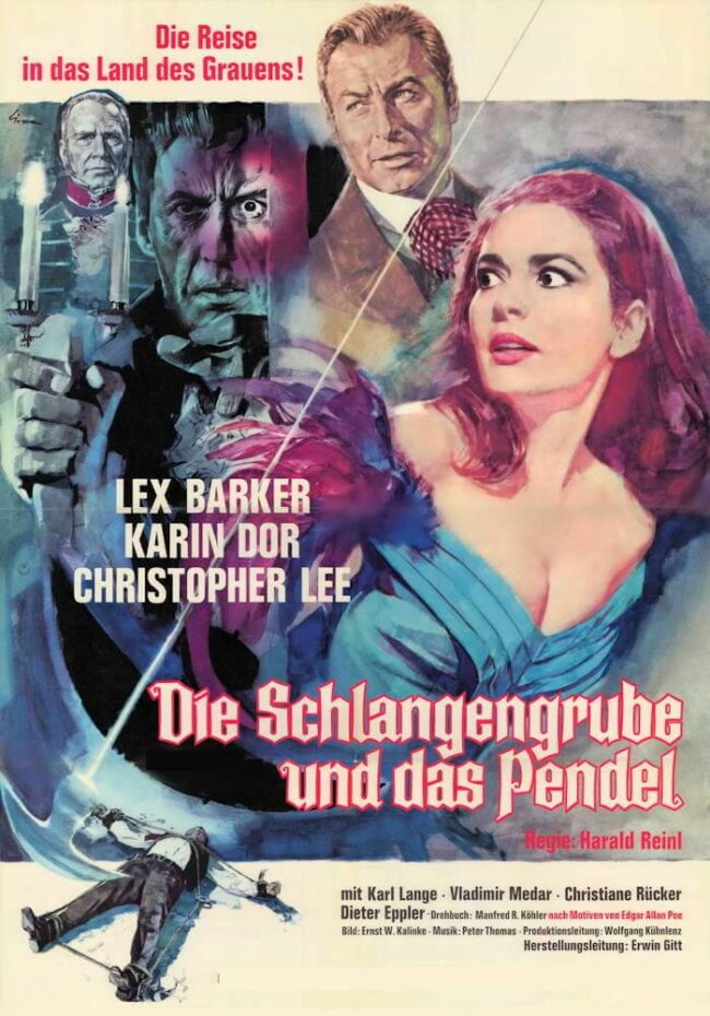 C Die Schlangengrube und das Pendel Poster