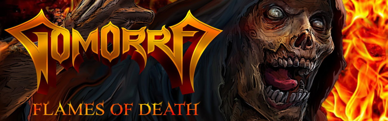 B Flames Of Death Banner