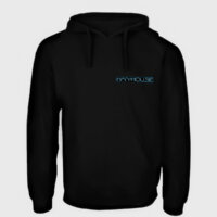 Harthouse Frankfurt (Schwarzes Hoodie "Inverted Roboman")