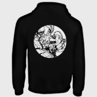 Harthouse Frankfurt (Schwarzes Hoodie "Roboman") – Bild 2