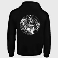 Harthouse Frankfurt (Schwarzes Hoodie "Inverted Roboman") – Bild 2