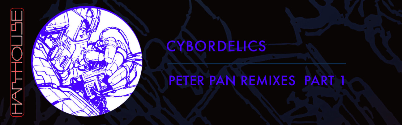 B Cybordelics – Peter Pan Remixes 1_Banner