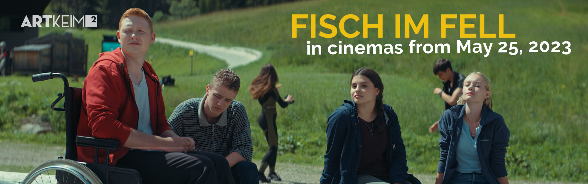 B Fisch im Fell Kinostart Ankündigung ENG
