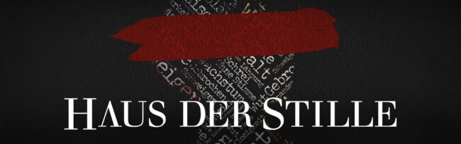 Haus der Stille Banner Artwork