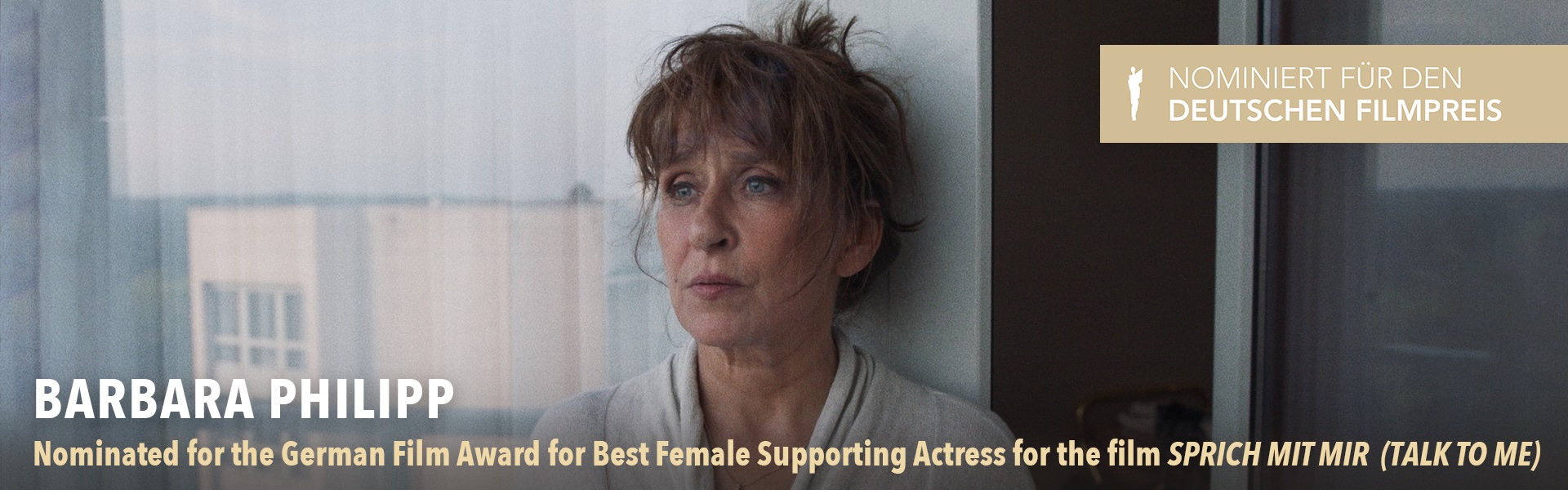 BARBARA PHILIPP – Nominiert für den Deutschen Filmpreis EN 1920×600