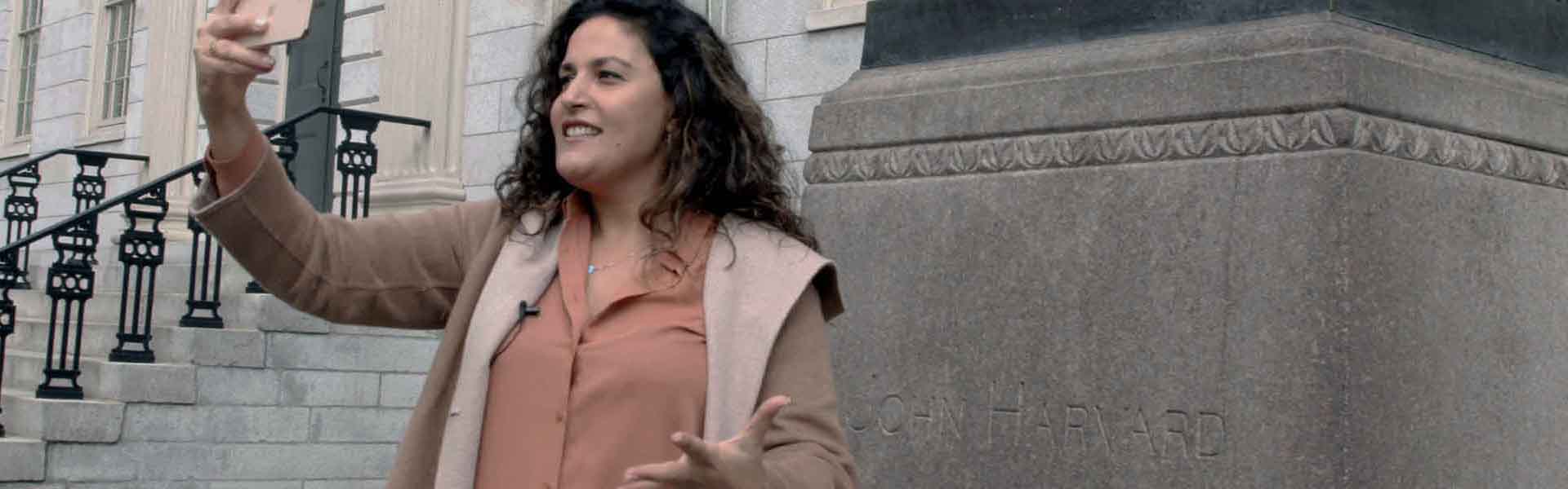 B 4 Noam at Harvard - credit Amber Fares Coexistence My Ass